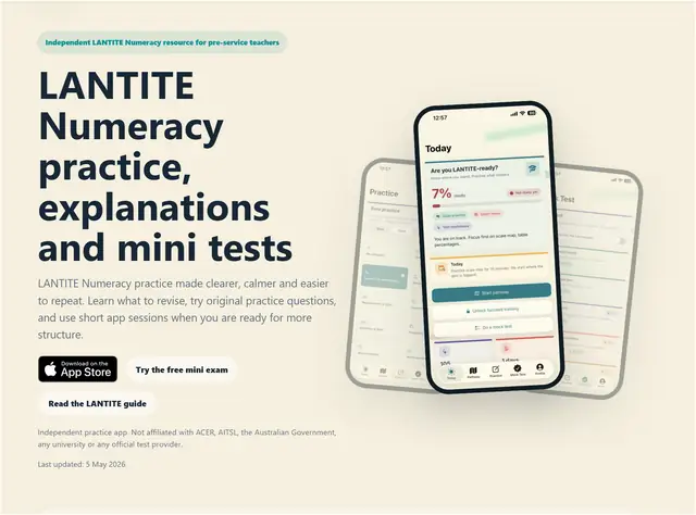 A look-alike site - not the LANTITE App