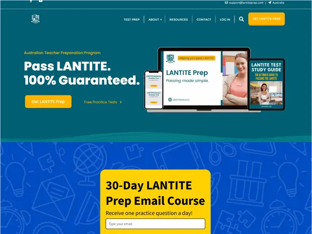 A look-alike site - not the LANTITE App