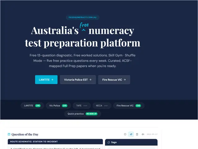 A look-alike site - not the LANTITE App